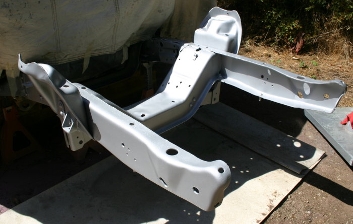 Would you bother top coating POR15 or Eastwood Rust Encapsulator on a truck  frame? - Topic