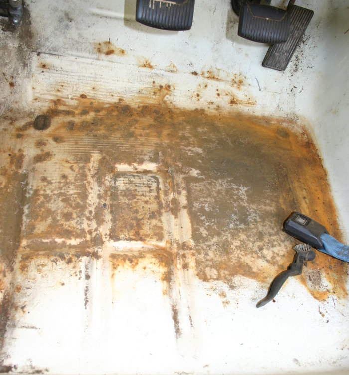 How should I clean up my rusty floor pan? The Forums
