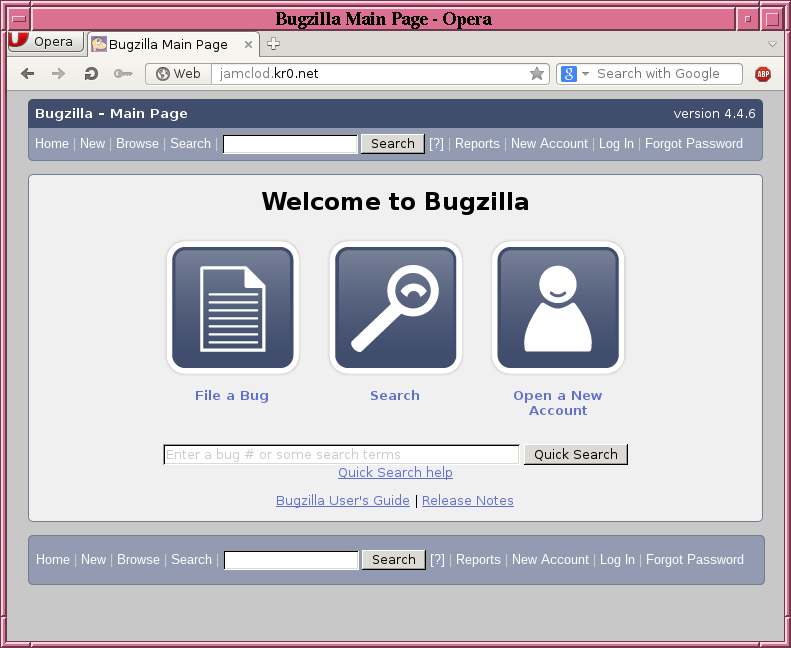 bugzilla host